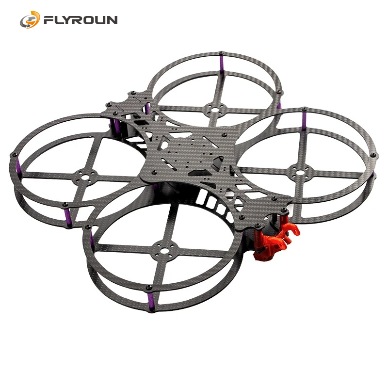Flyroun 5 Inch Carbon Fiber FP - مراجعة Drone Kit Octocopter وسعره