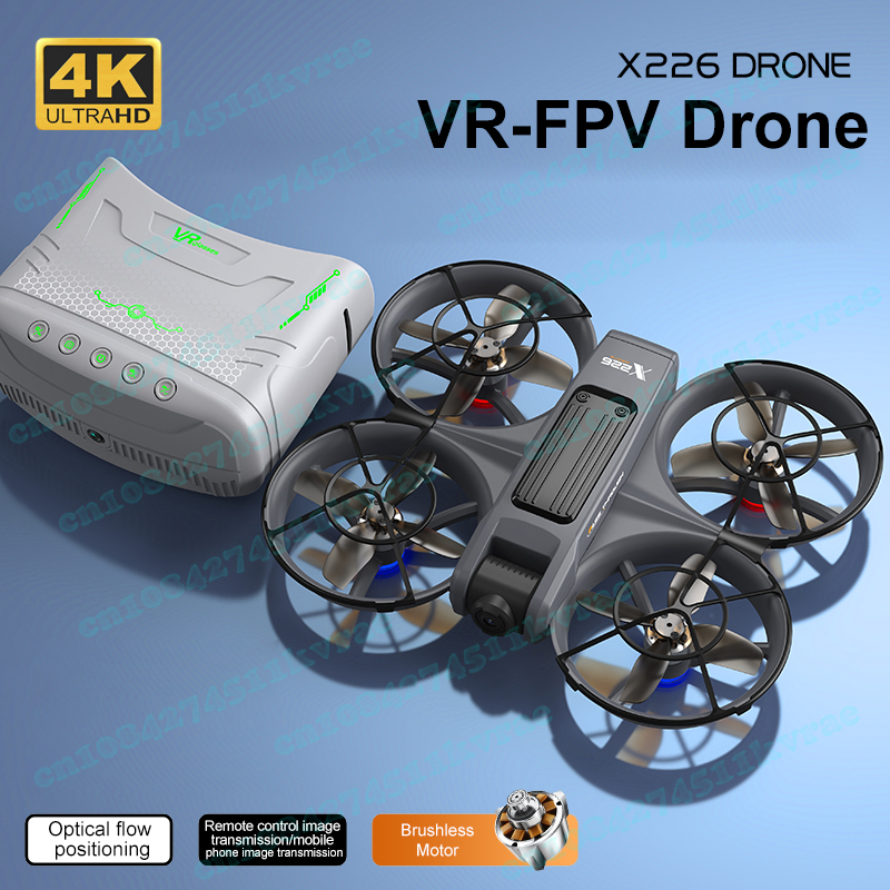 X226 VR FPV Drone 4K HD Dual C - مراجعة Drone Kit With Camera وسعره