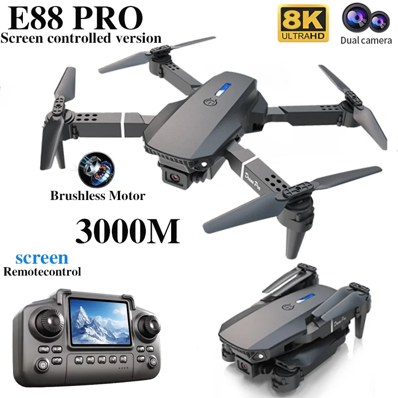 Professional E88 PRO Drone wit - مراجعة Drone Kit Professional وسعره