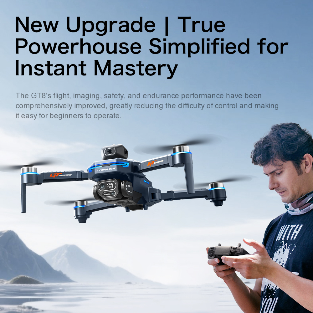 Lenovo GT8 Drone 8K Profession - مراجعة Drone Kit Long Range وسعره