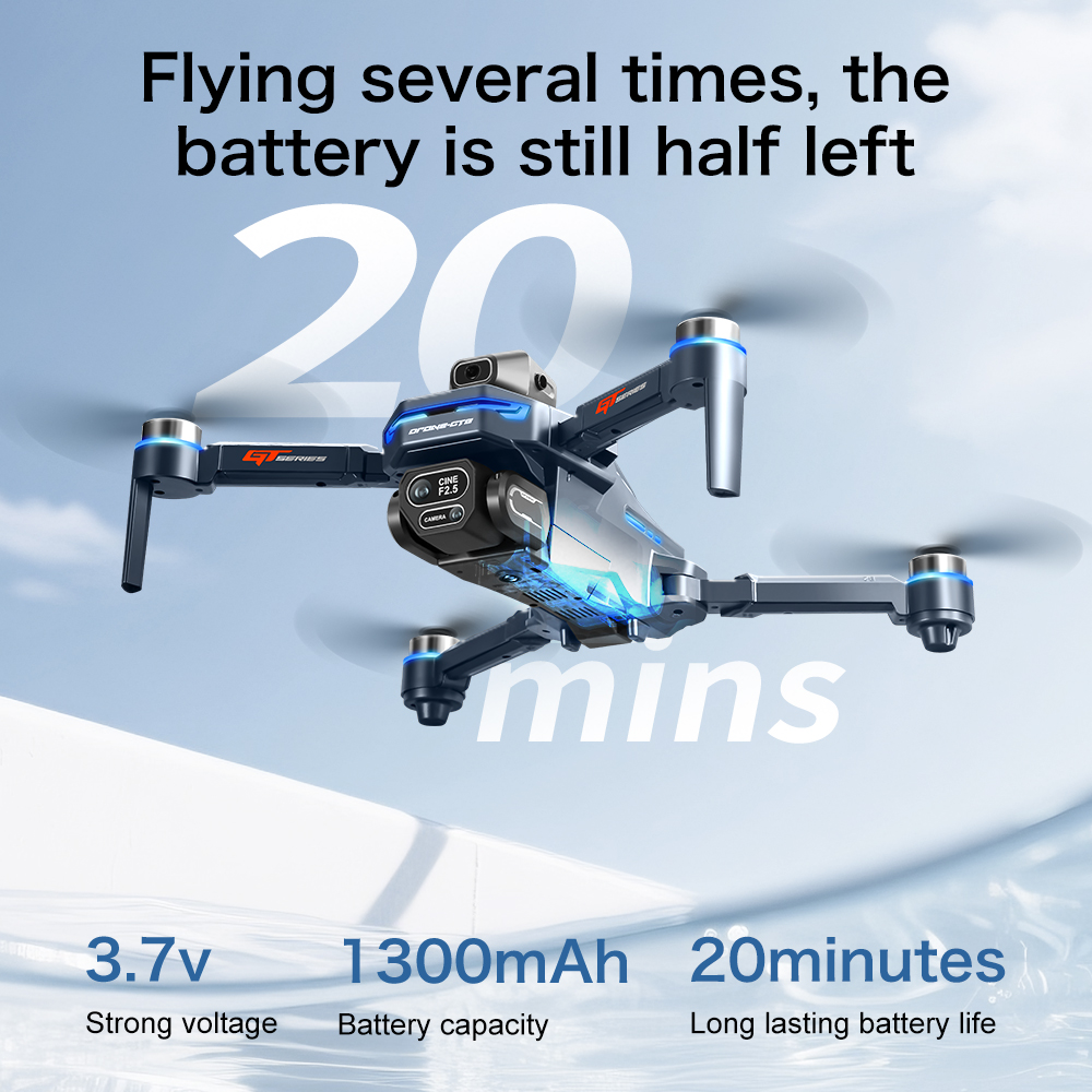 Lenovo GT8 Drone 8K Profession - مراجعة Drone Kit Long Range وسعره