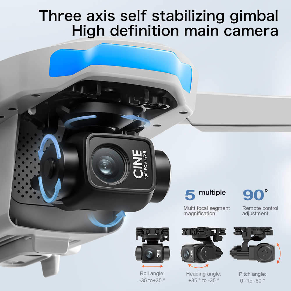 S-X1 MAX GPS Drone with 3-Axis - مراجعة Drone Kit Long Range وسعره