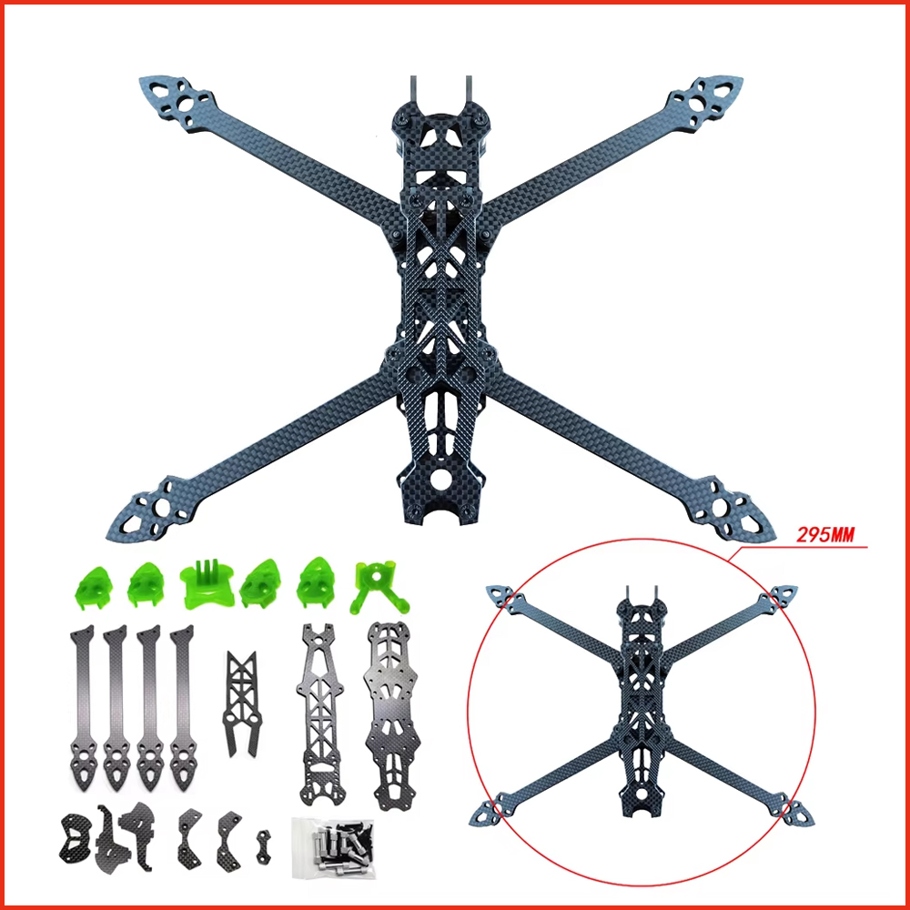 1pcs Mark4 Mark 4 HD 7inch 295 - مراجعة Drone Kit Fpv وسعره