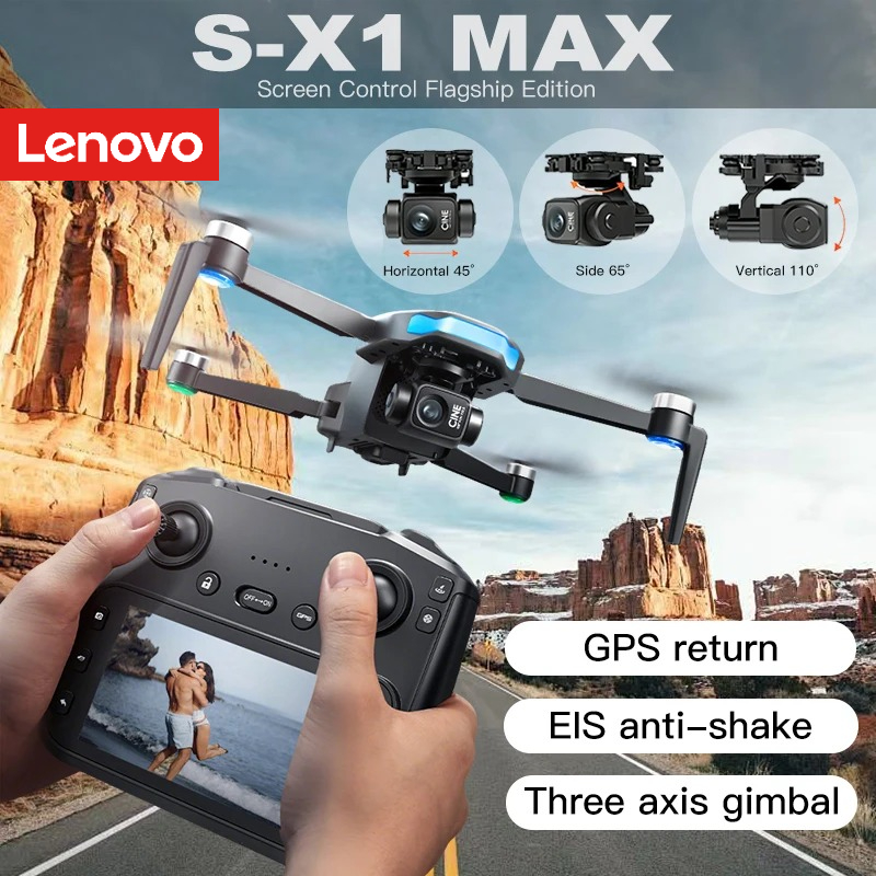 Lenovo GPS S-X1 Drone Three-ax - مراجعة Drone Kit Fpv وسعره