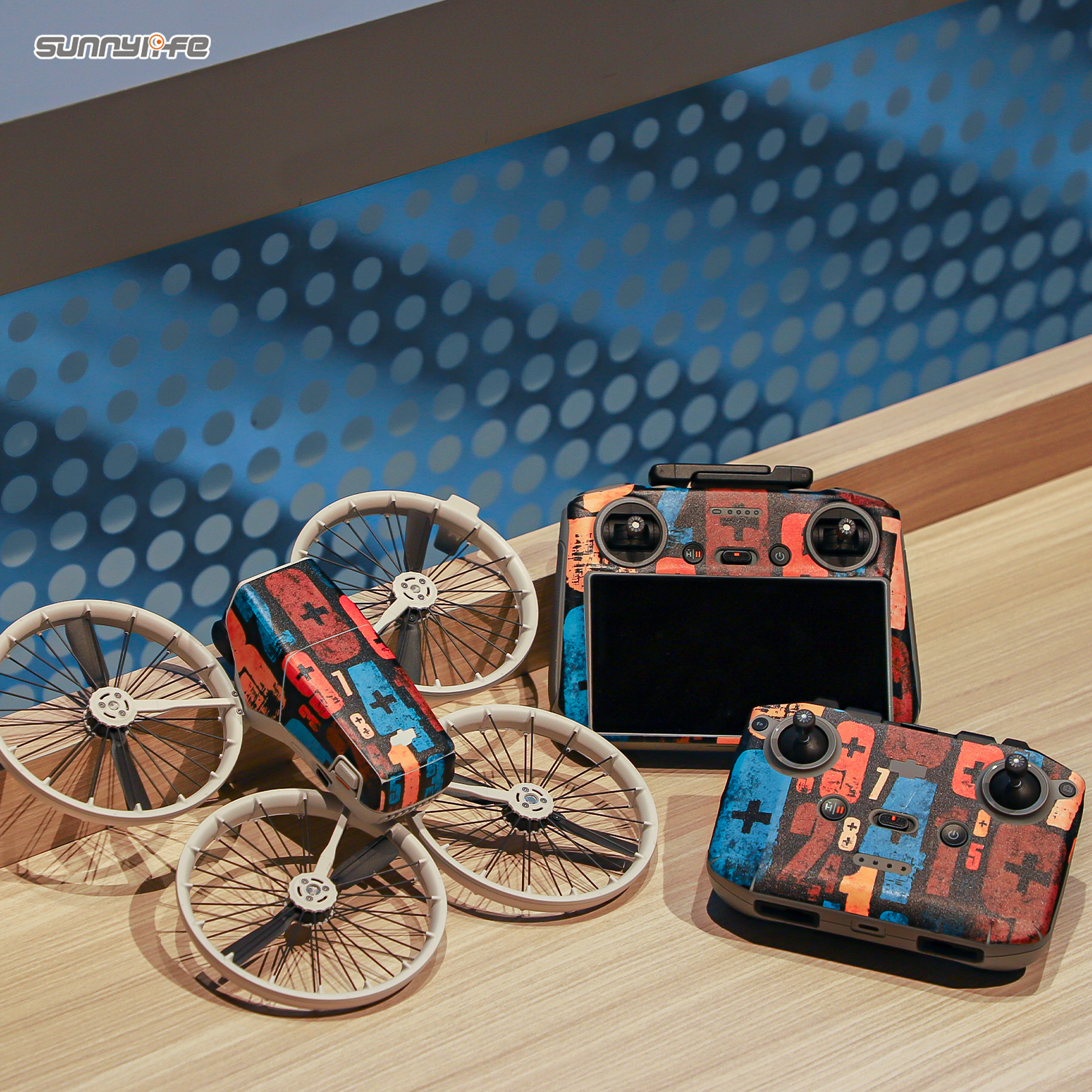 Sunnylife Sticker Kit for DJI  - مراجعة Drone Kit Waterproof وسعره