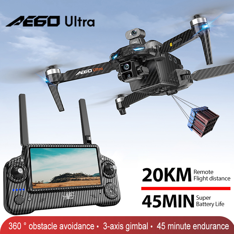 AE60 GPS Drone Professional 8K - مراجعة Drone Kit Professional وسعره