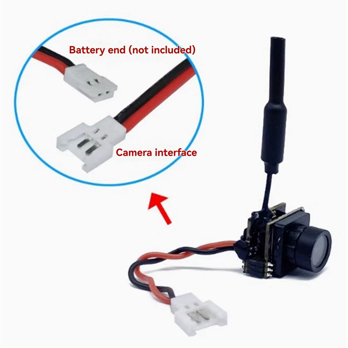 CCDD Micro-Type AIO 800TVL Cam - مراجعة Drone Kit Build Yourself وسعره