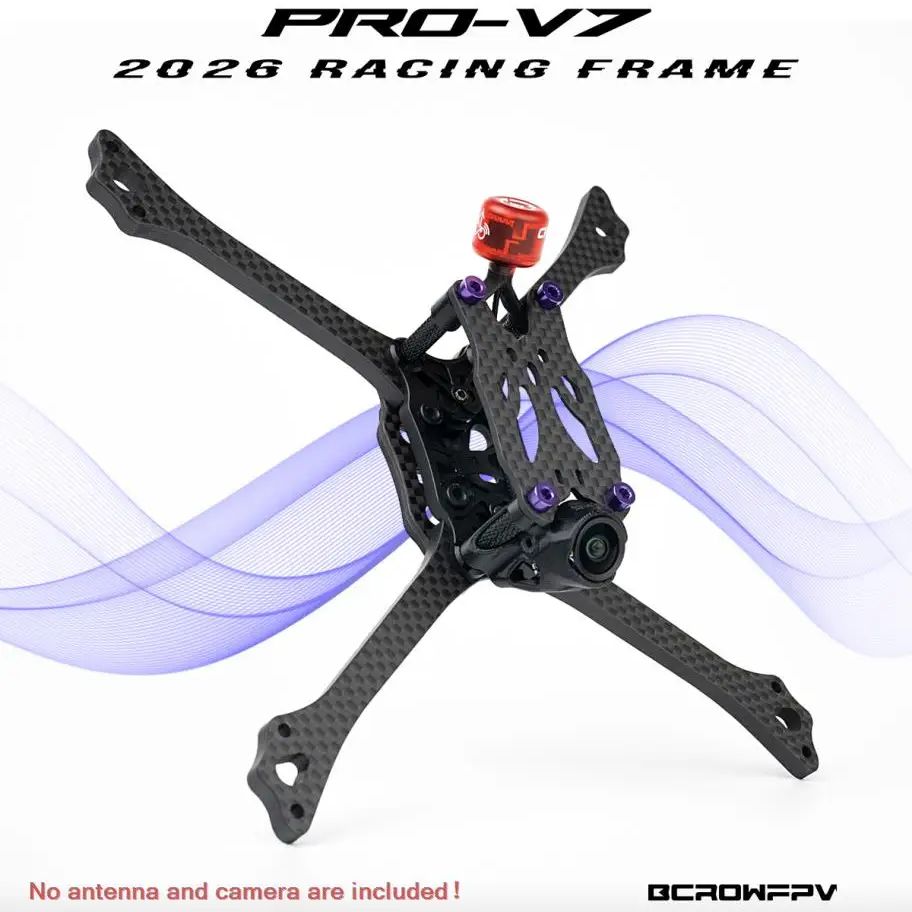 BCROWFPV PRO-V7 Racing Drone F - مراجعة Drone Kit Octocopter وسعره