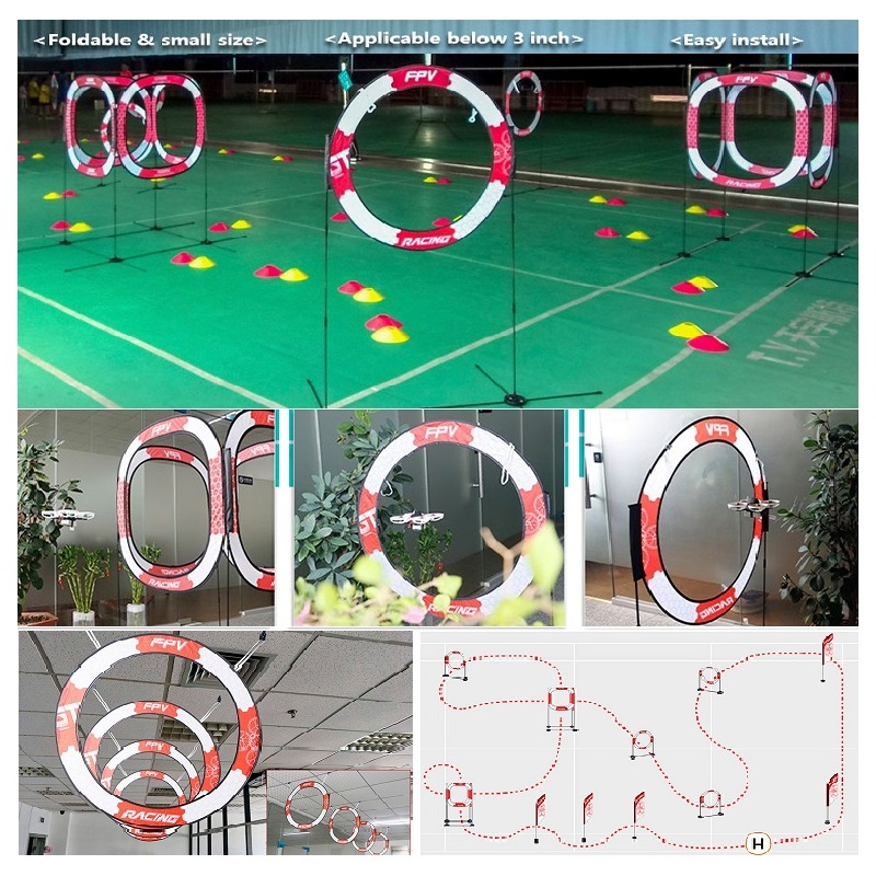 FPV Racing goal Gate airplane  - مراجعة Drone Kit Vtol وسعره