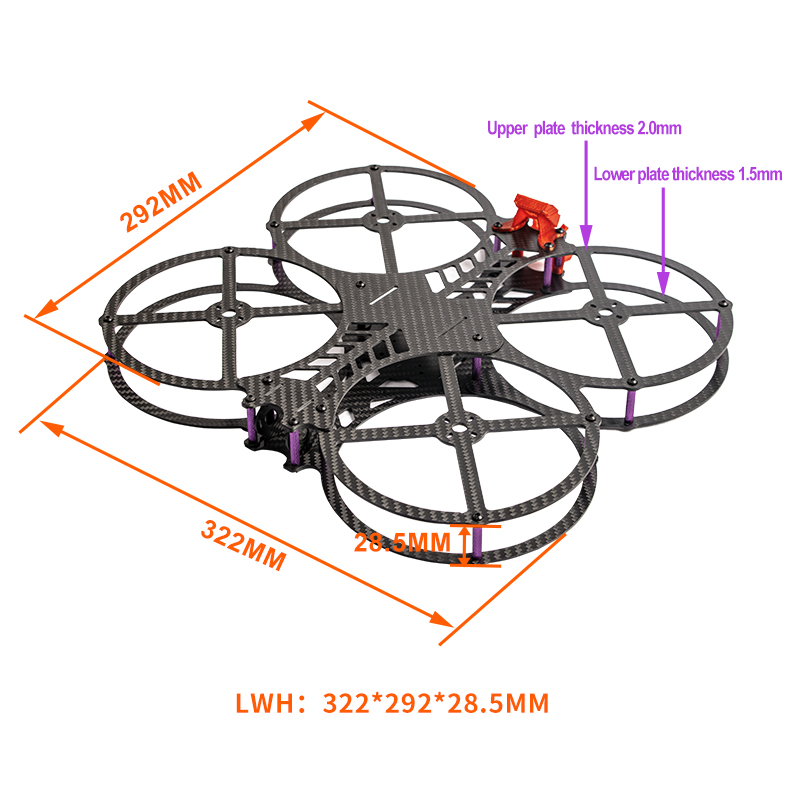 NEW 5 inch AOS Cine O5 EVO V1. - مراجعة Drone Kit Racing وسعره