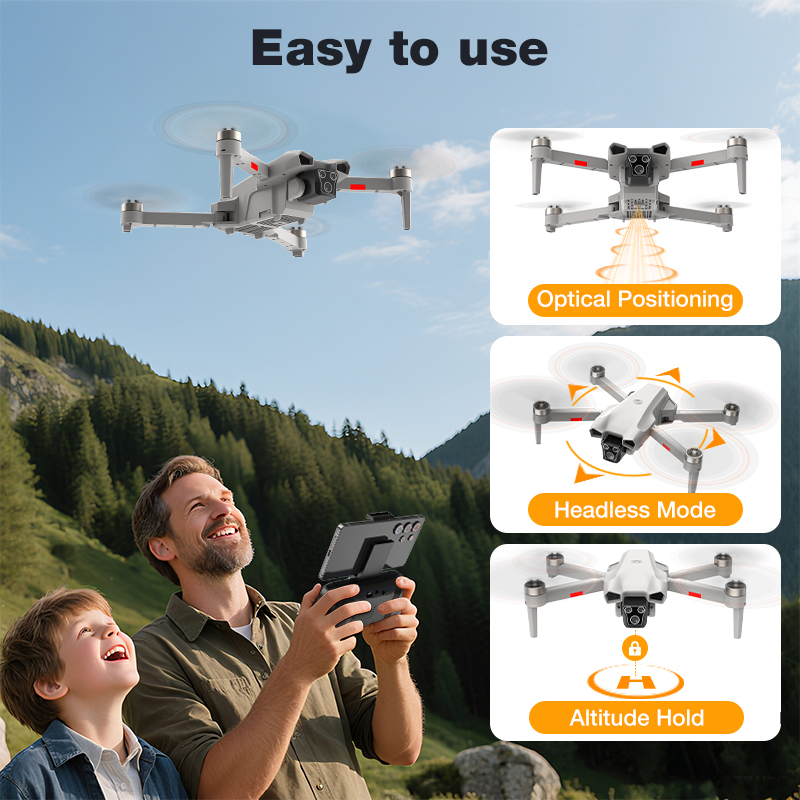 2026 Hot L017 Pro Drone Brushl - مراجعة Drone Kit Professional وسعره