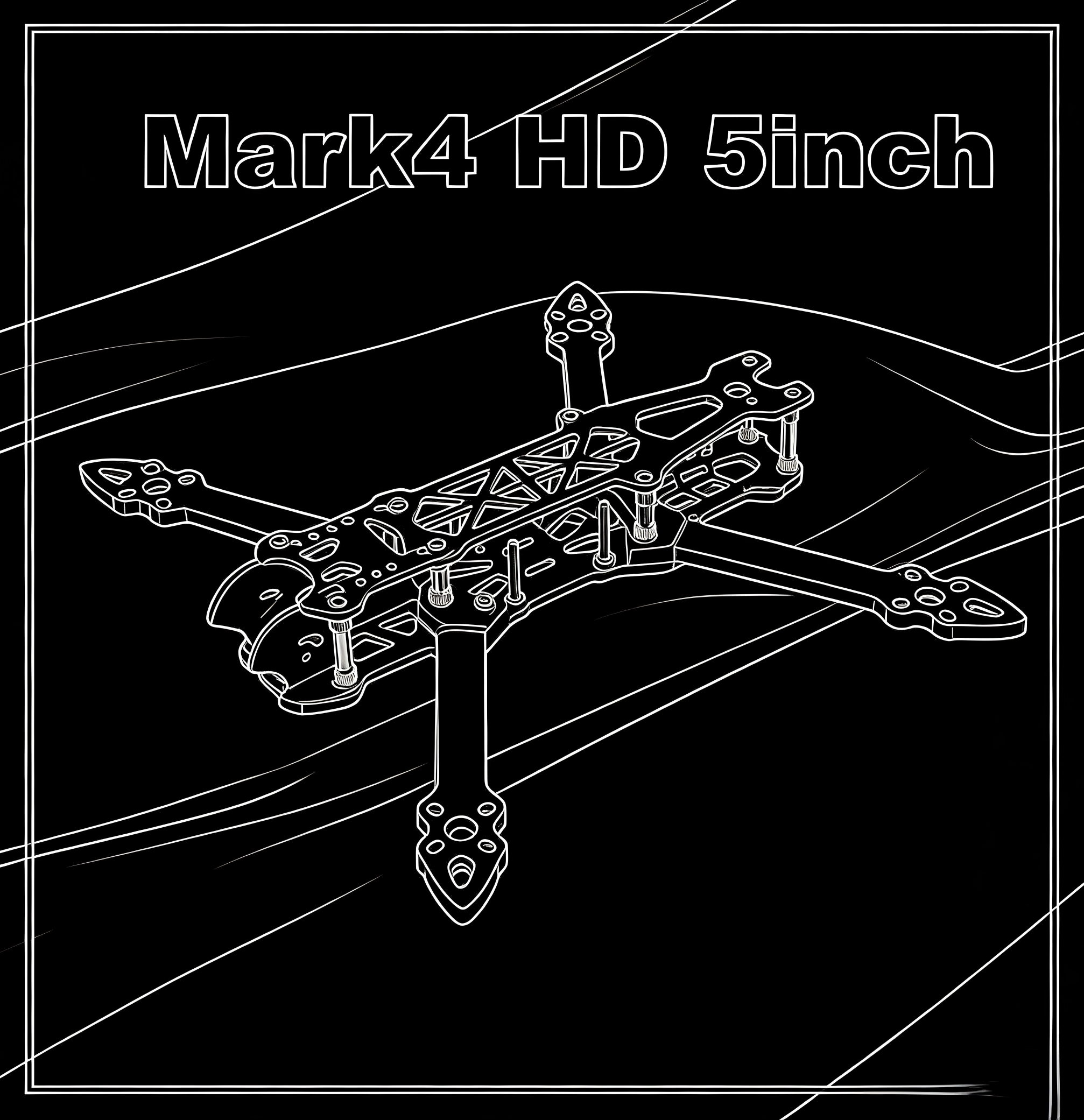 MARK4 V2 Mark 4 V2 5inch 240mm - مراجعة Drone Kit Octocopter وسعره